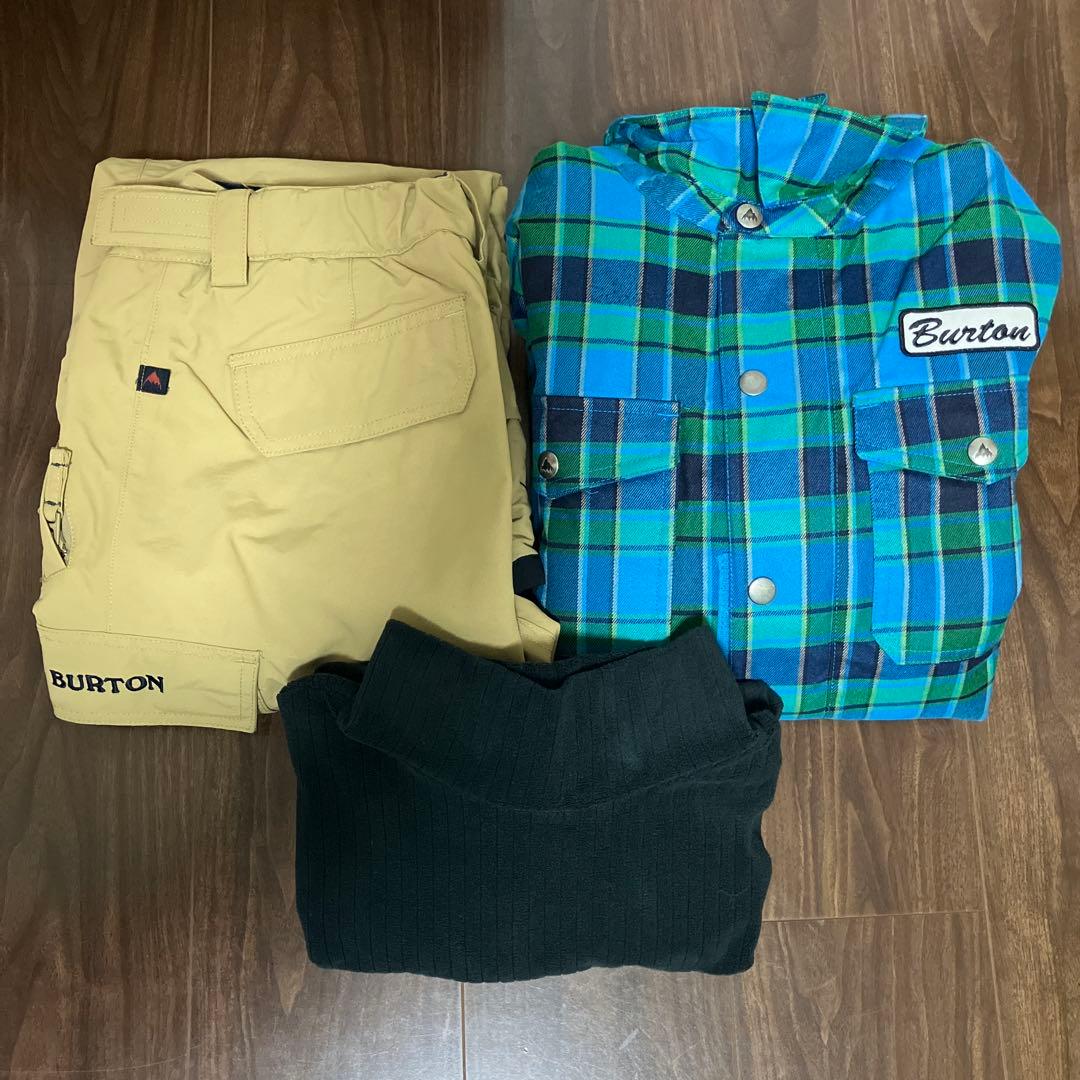 スノボウェアセット140-150Burton ユニクロ150