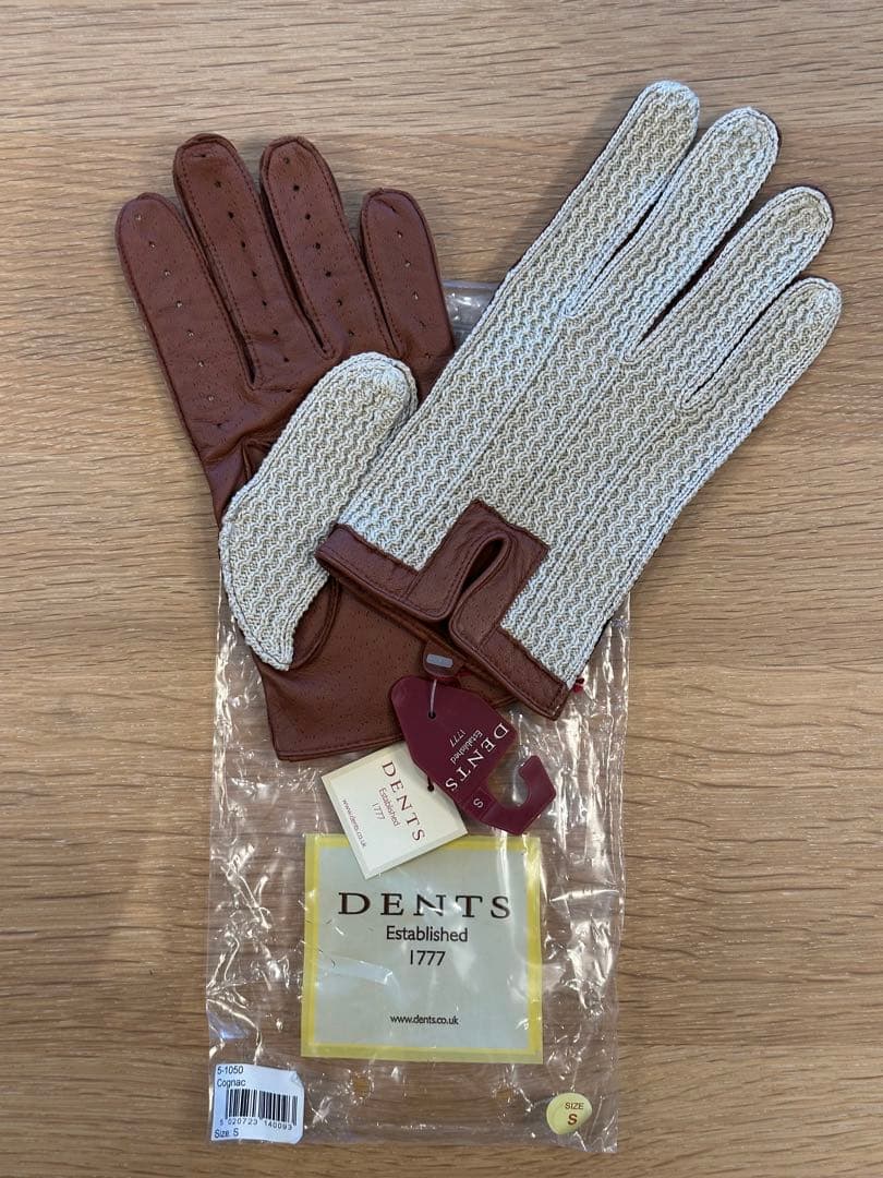 DENTS ドライビンググローブ　サイズ　S コニャック　未使用