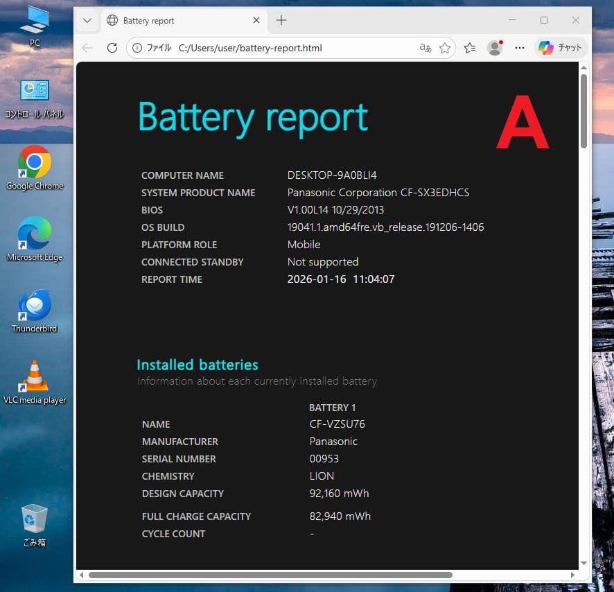 良好 Let's note CF-SX3 SSD 8GB DVDドライブ