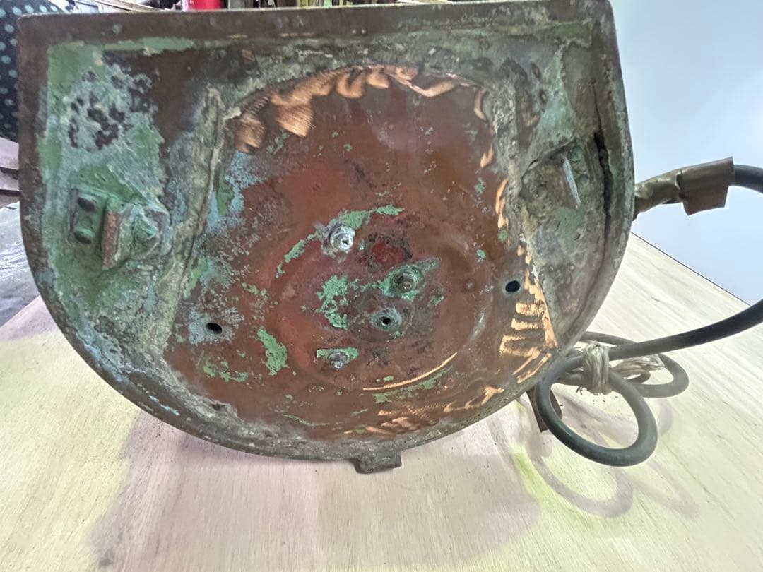 レトロスタイル 金属製ランタン