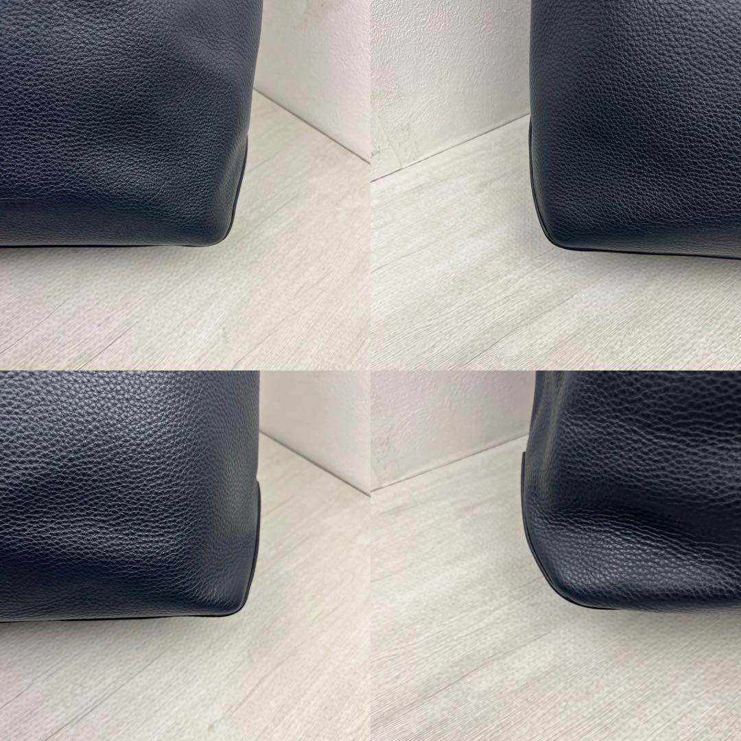 極美品✨ FARO ファーロ FABIO MOUSSE トートバッグ ネイビー