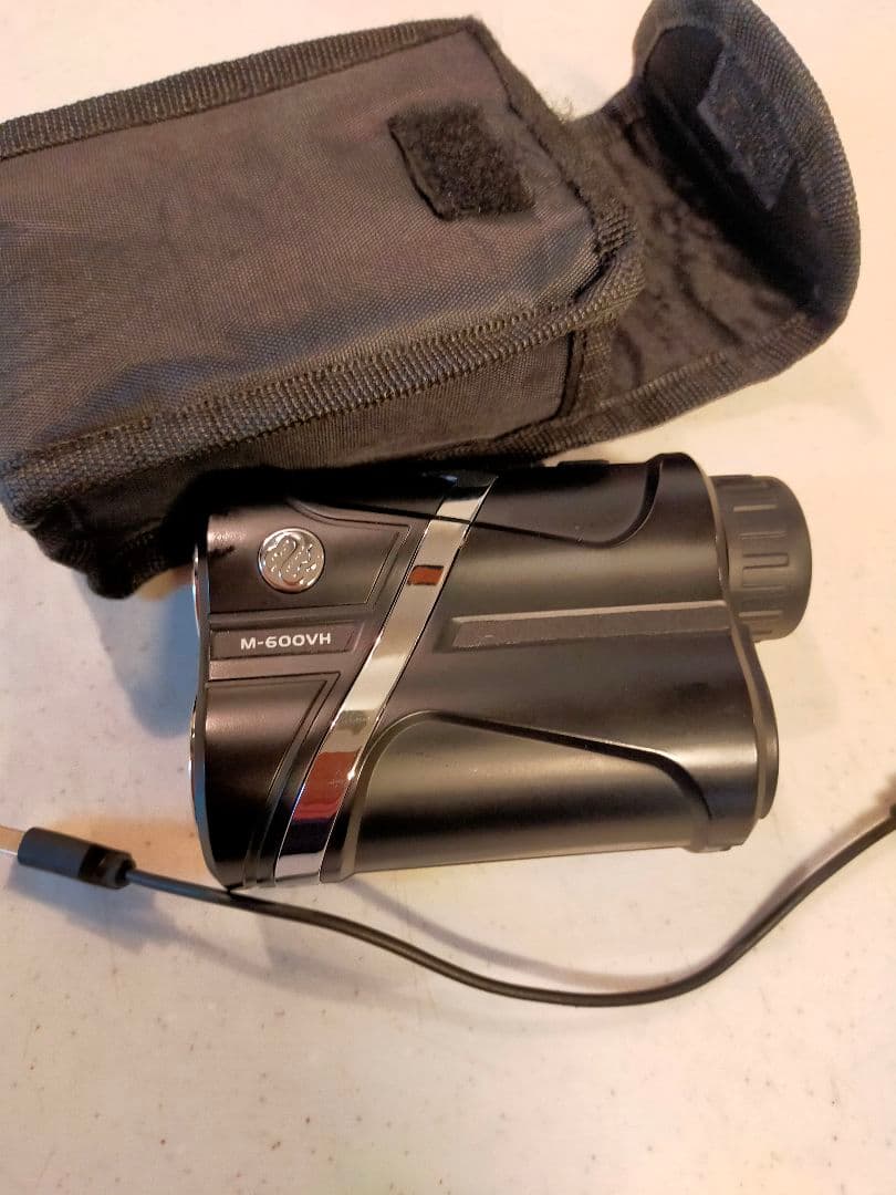 M-600VH ゴルフ用距離計 ブラック ケース付き