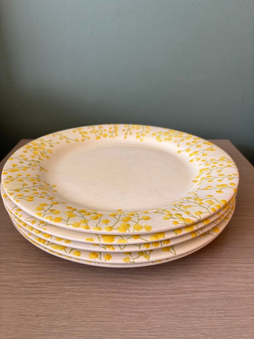 新品 ジアン gien ミモザ ディナープレート 5枚