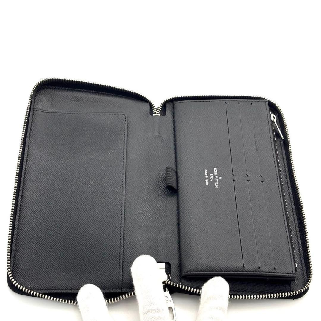 【最高級美品】ルイヴィトン ダミエ グラフィット ジッピーオーガナイザー 長財布