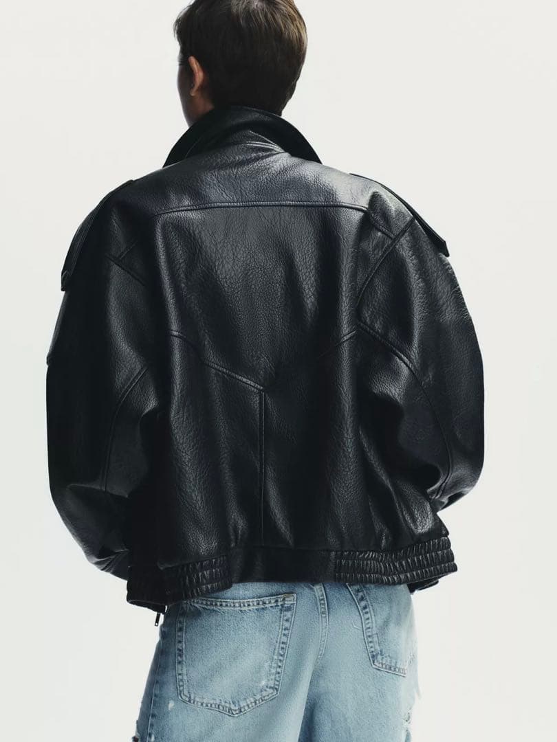 ZARA レザージャケット タグ付き新品未使用