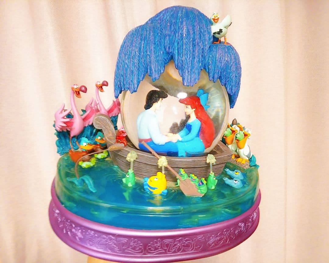 【リトルマーメイド】Disney スノーグローブ オルゴール