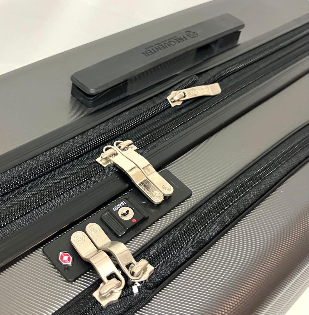 状態良 送料無料 FREQUENTER スーツケース Malie 55L-66L