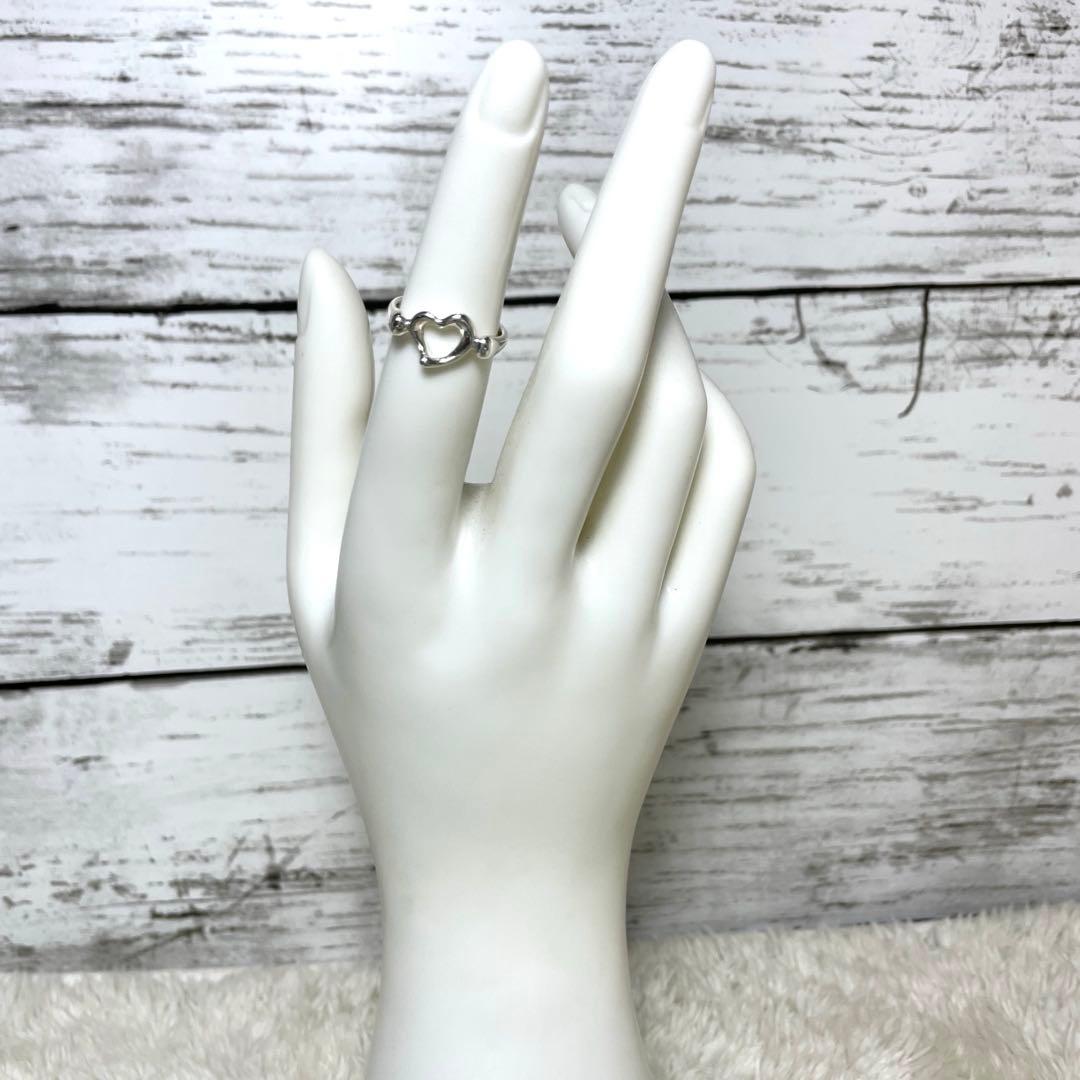 TIFFANY&Co.ティファニー　オープンハートリング　7号