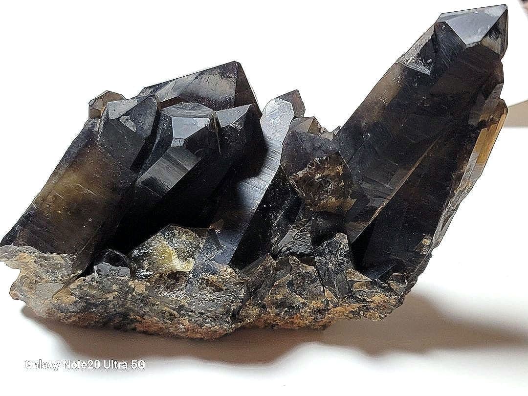 天然石　モリオンクラスター