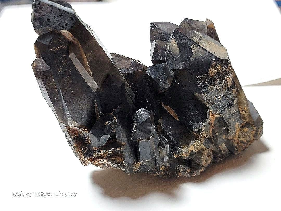 天然石　モリオンクラスター