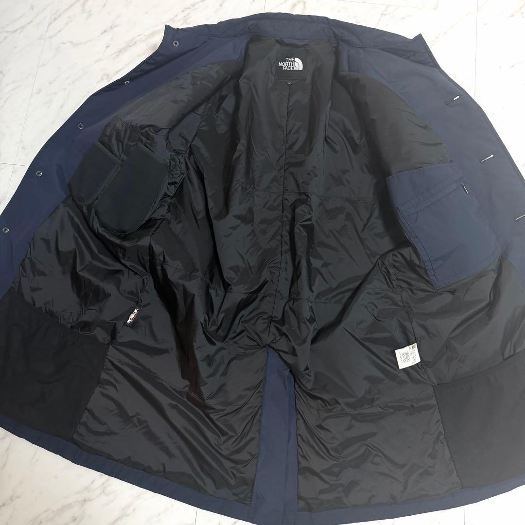 【極美品】ノースフェイス インサレーション トラベラーズ コート 撥水 L