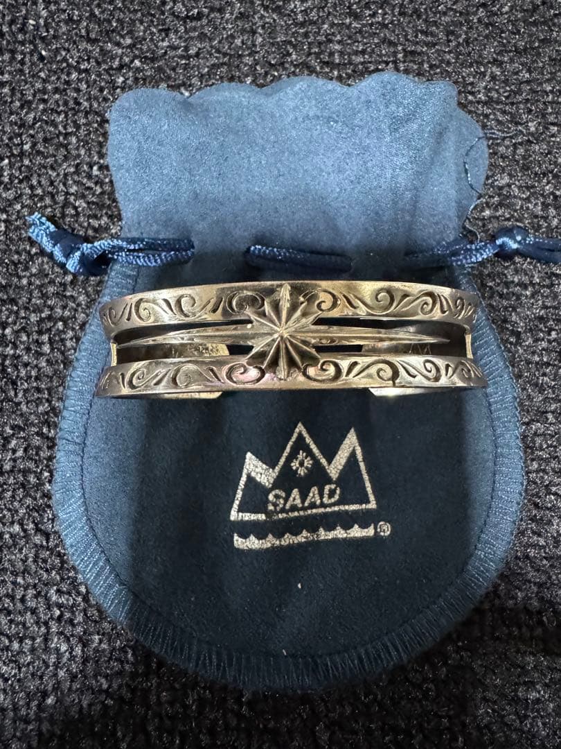 SAAD アラベスク バングル シルバー925