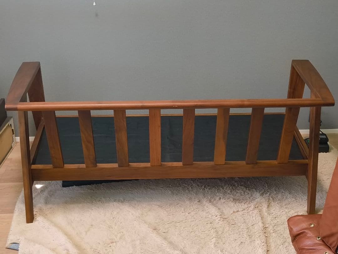 シギヤマ家具工業　天然皮革　 2人掛けソファ