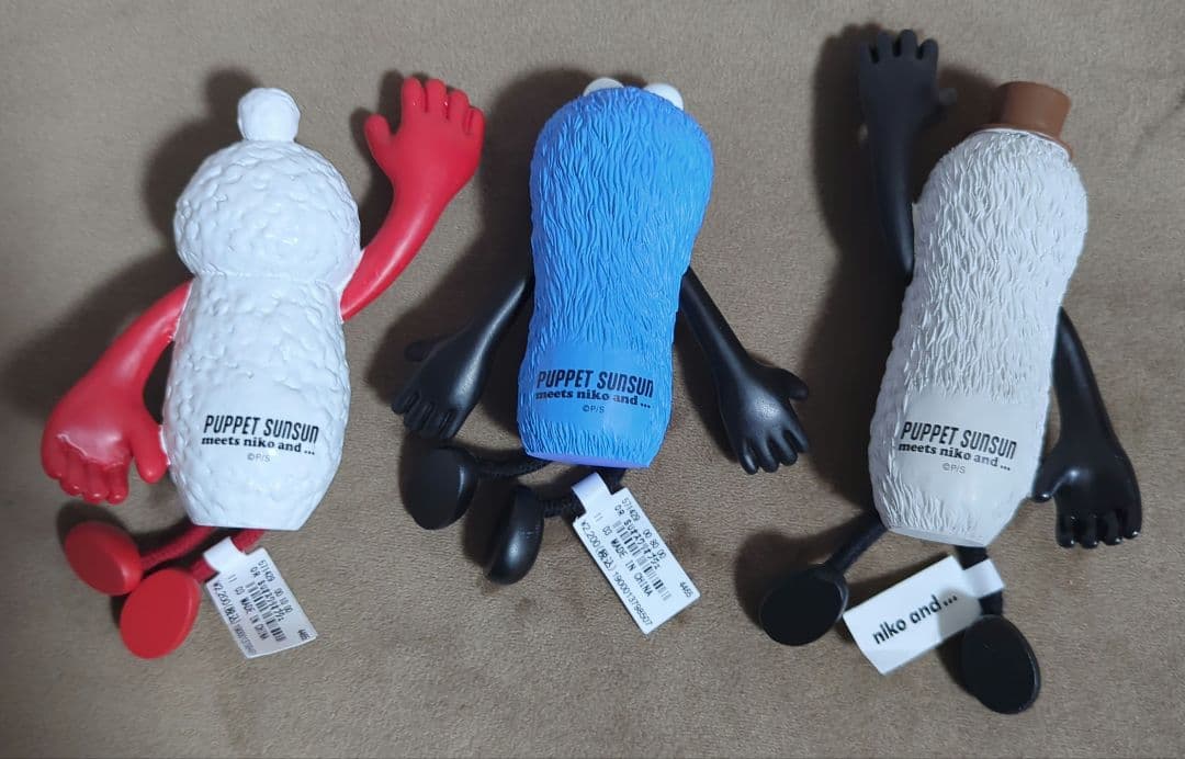 【土日のみの発送になります】 ニコアンド　パペットスンスン　コラボお座りオブジェ