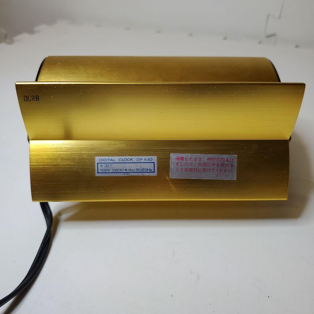 昭和レトロ SEIKOパタパタ時計 DP640 /記入あり/動作品