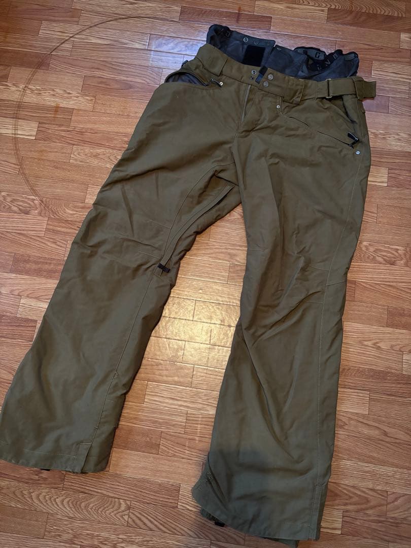 241 スノーボードパンツ XLサイズ オリーブグリーン