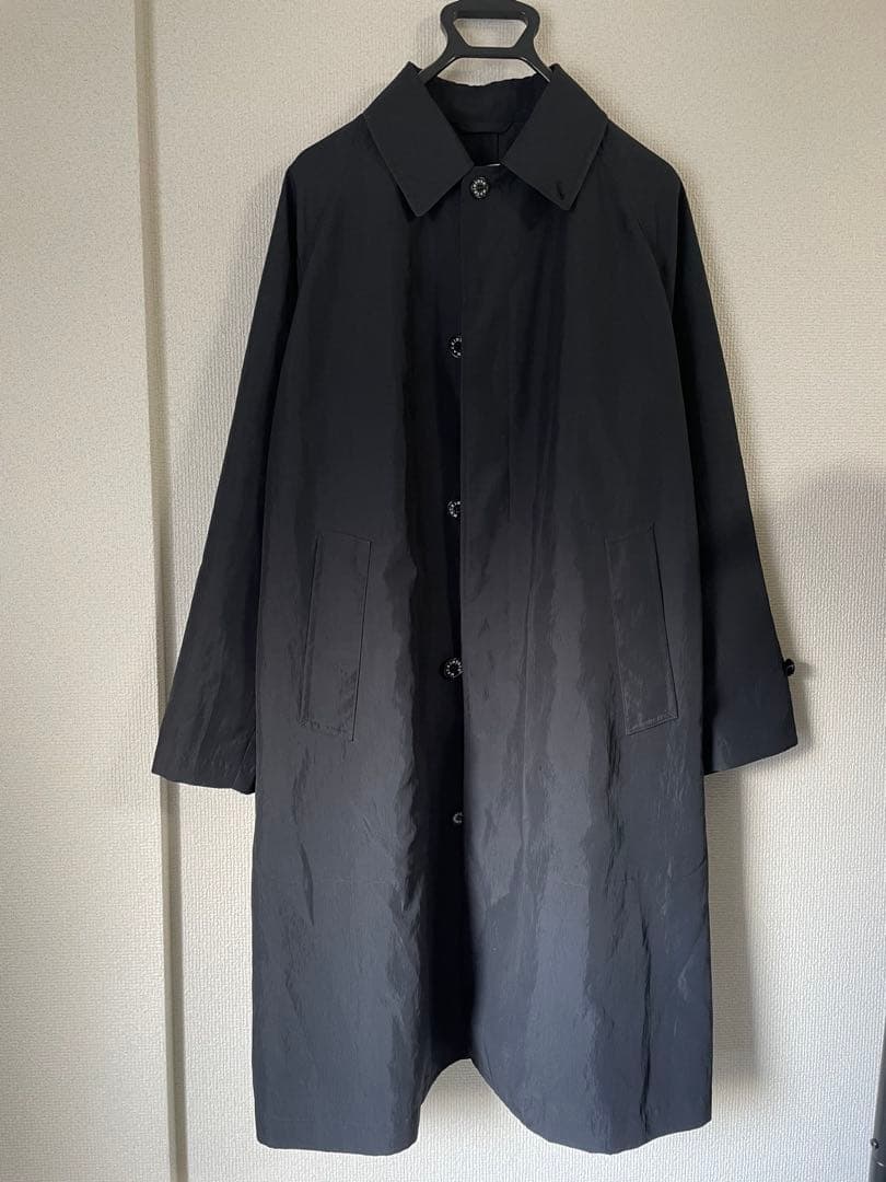 MACKINTOSH ブラック ステンカラーコート