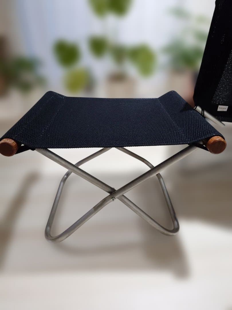 Nychair X　ニーチェア　ブラック　ウォールナット　オットマン　セット