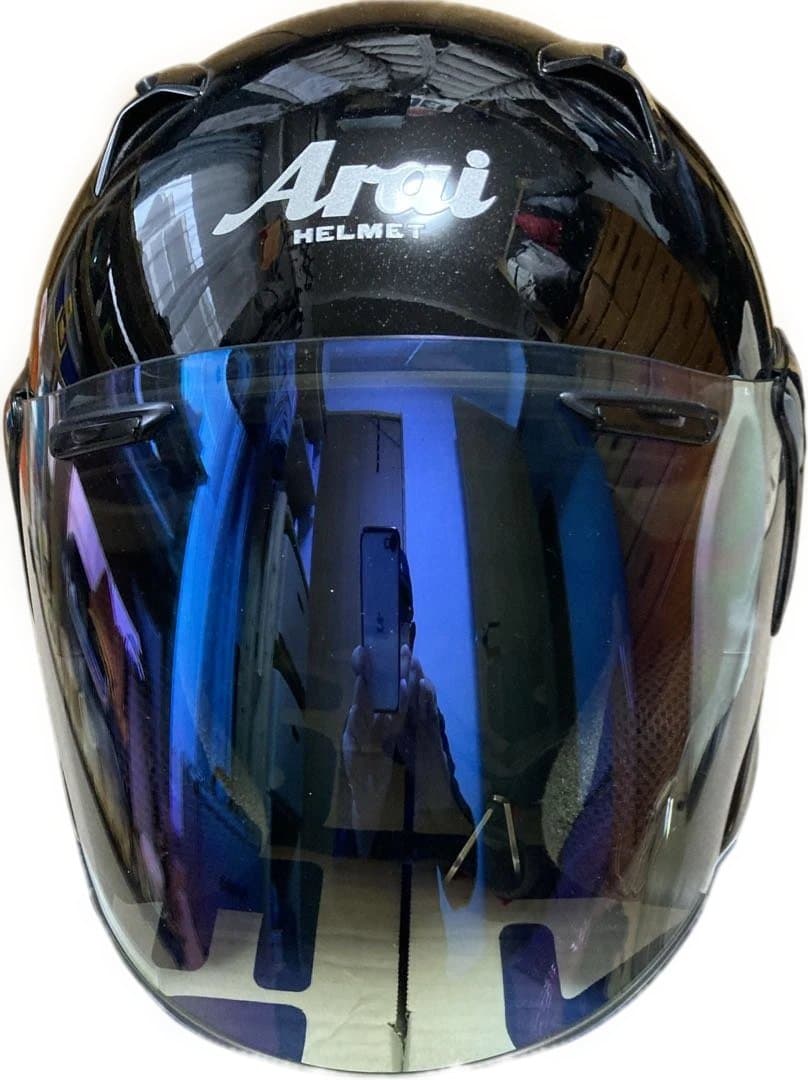 Arai MZFジェットヘルメット ブラックSNELL 57cm〜58cm