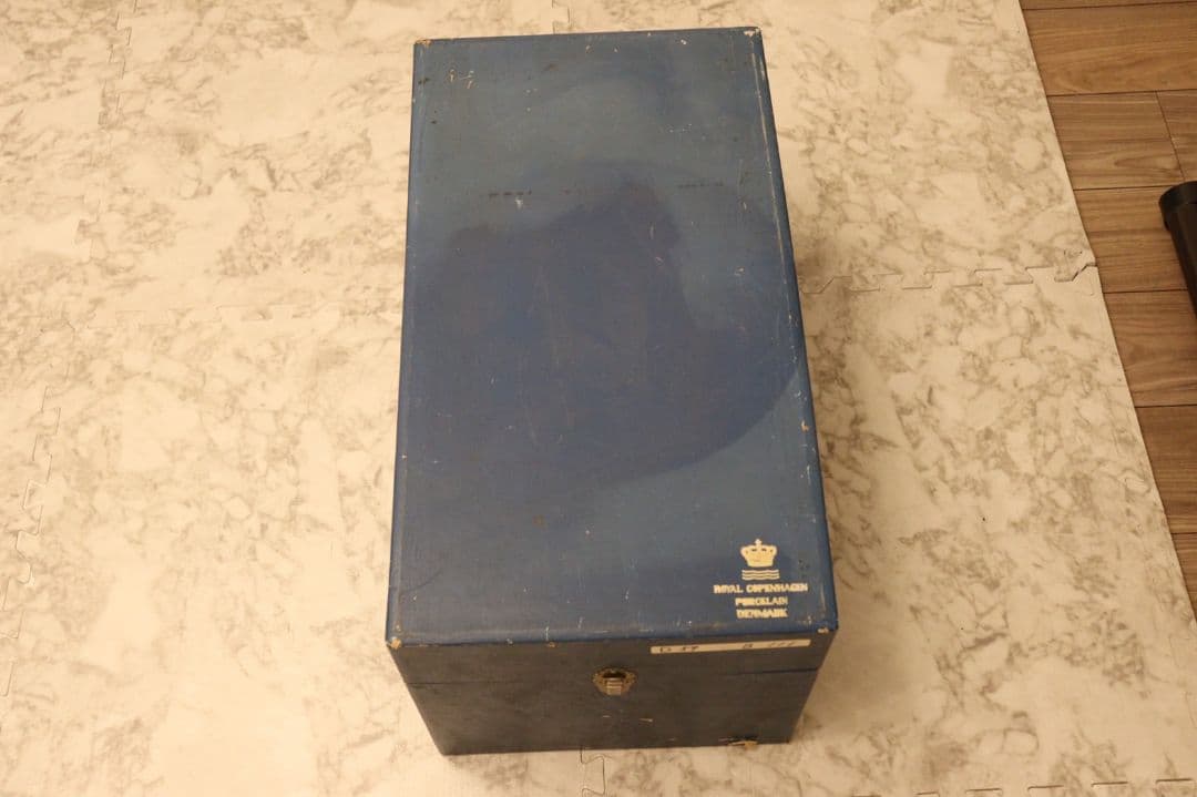 ロイヤルコペンハーゲン　WAVE AND ROCK フィギュリン　置物　大型