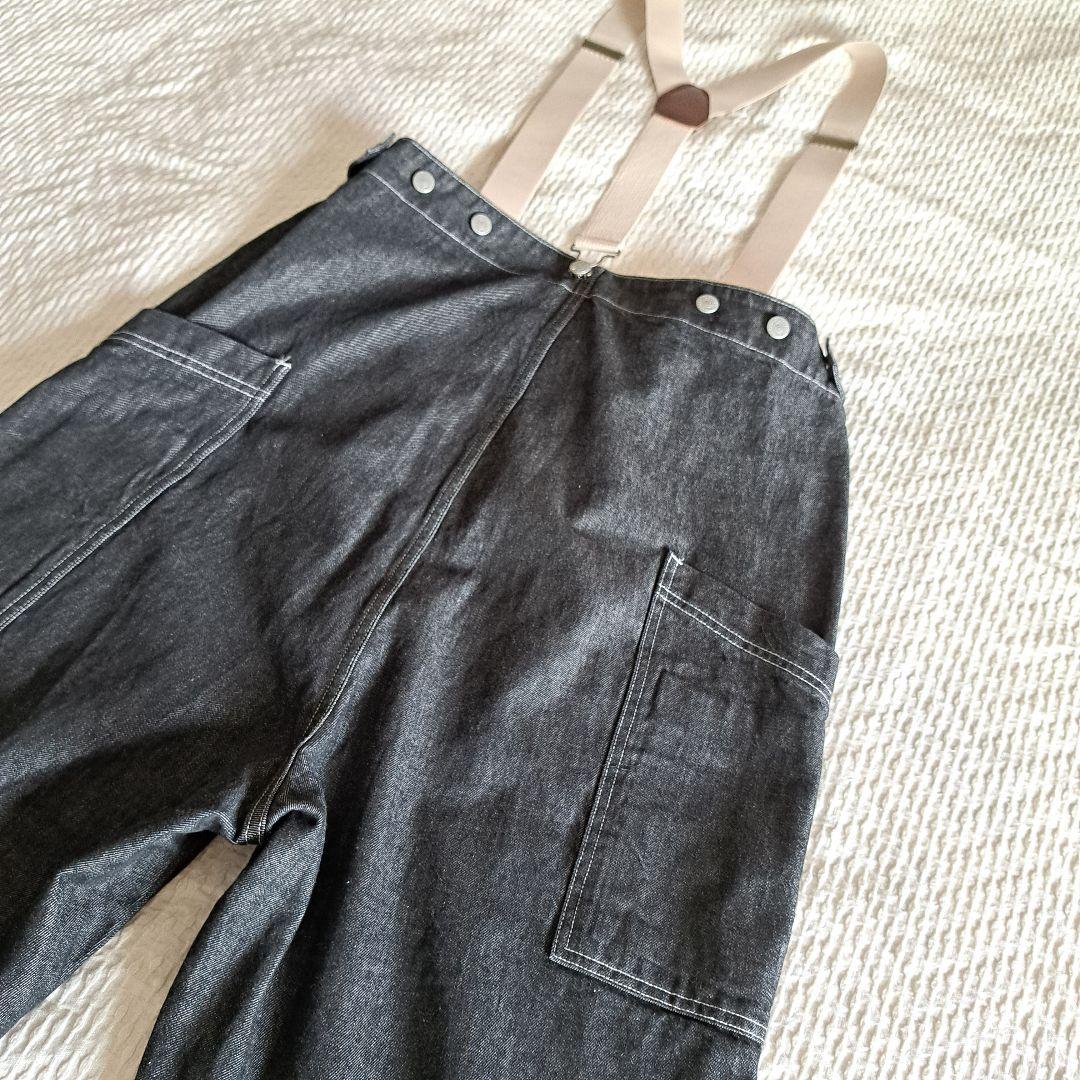 ★大人気★ハーベスティ【極美品】サスペンダーガーデンパンツ　サイズ1　ゆったり