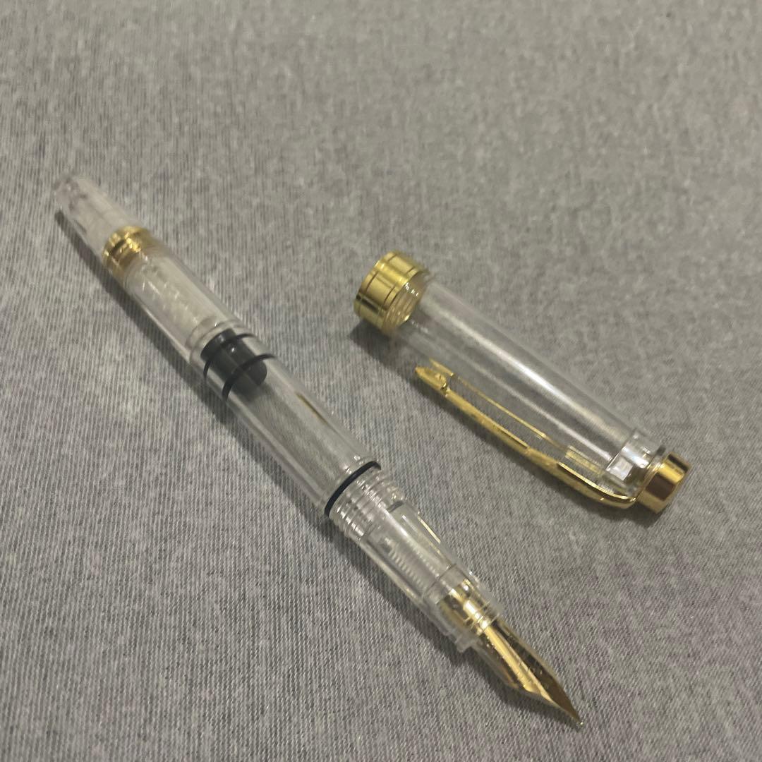 クリアゴールド 万年筆