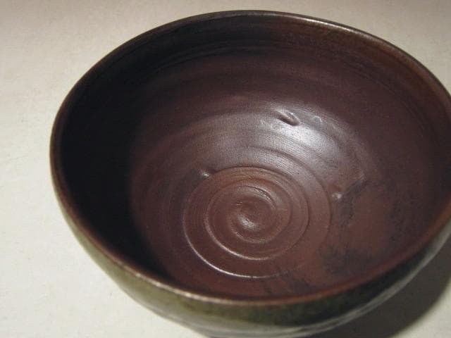 ☆人間国宝 金重陶陽 備前茶碗【湖月】☆裏千家十四代淡々斎花押☆u534