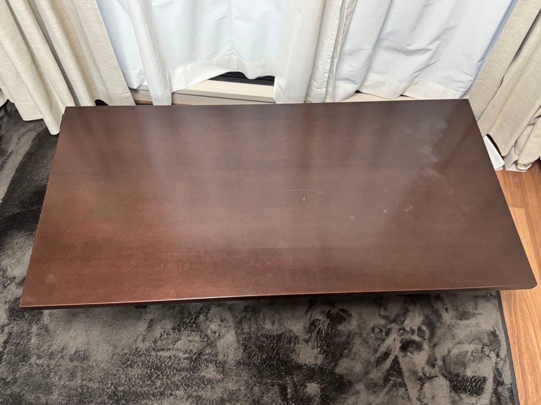 arflex ダークブラウン ローテーブル