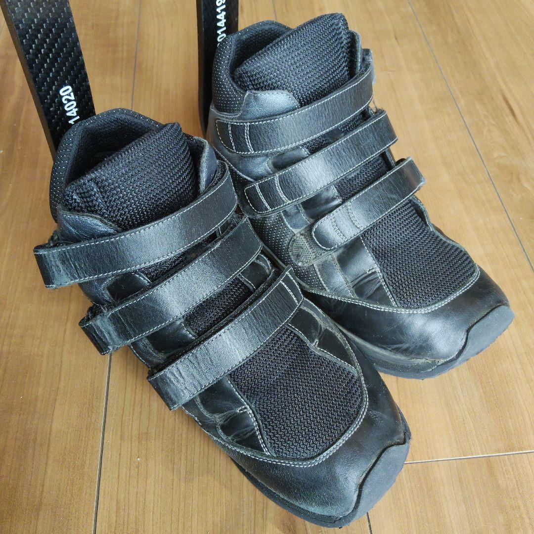 【美品】短下肢装具 カーボン 24〜25cm ブラック