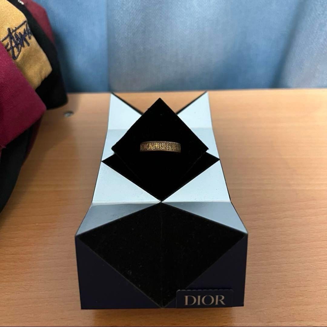DIOR × ショーンステューシー STUSSY ロゴ リング
