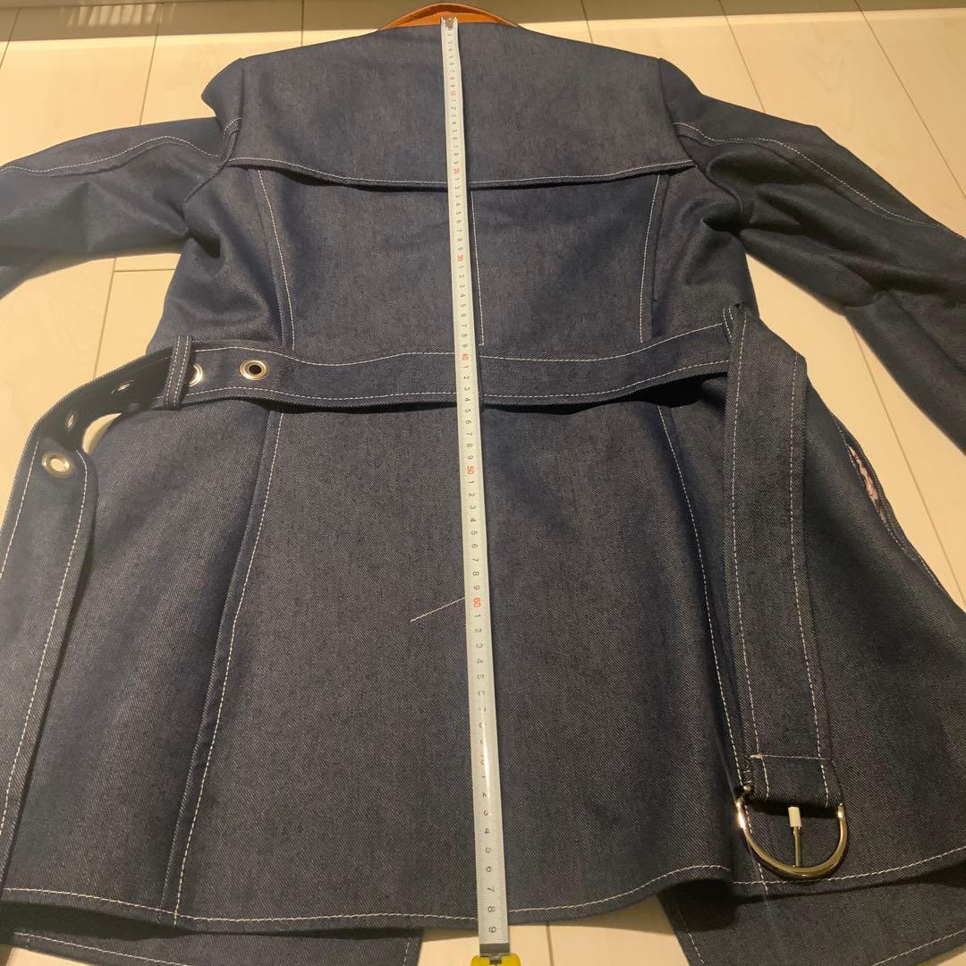 COACHデニムトレンチコート