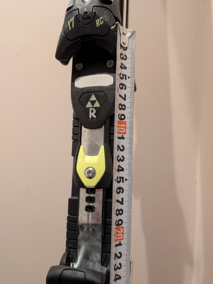 FISCHER RCA SL スキー板 バインディング付き