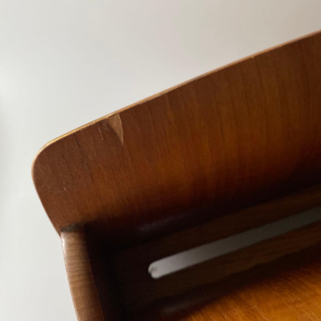 希少 山口木工 チーク スリッパラック マガジンラック 剣持勇