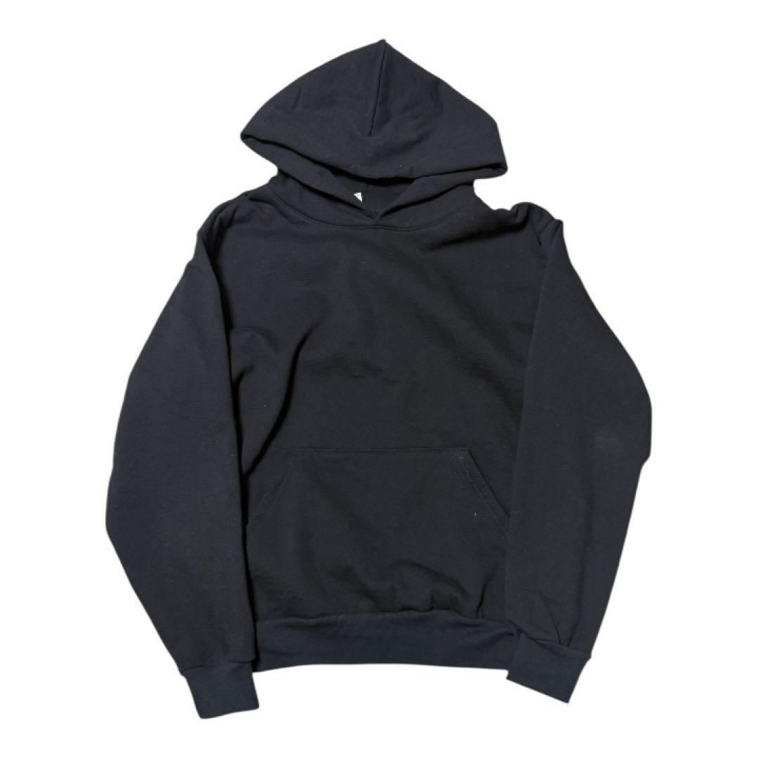新品 ロサンゼルスアパレル ロスアパ 14オンス ヘビーウェイト パーカー 黒
