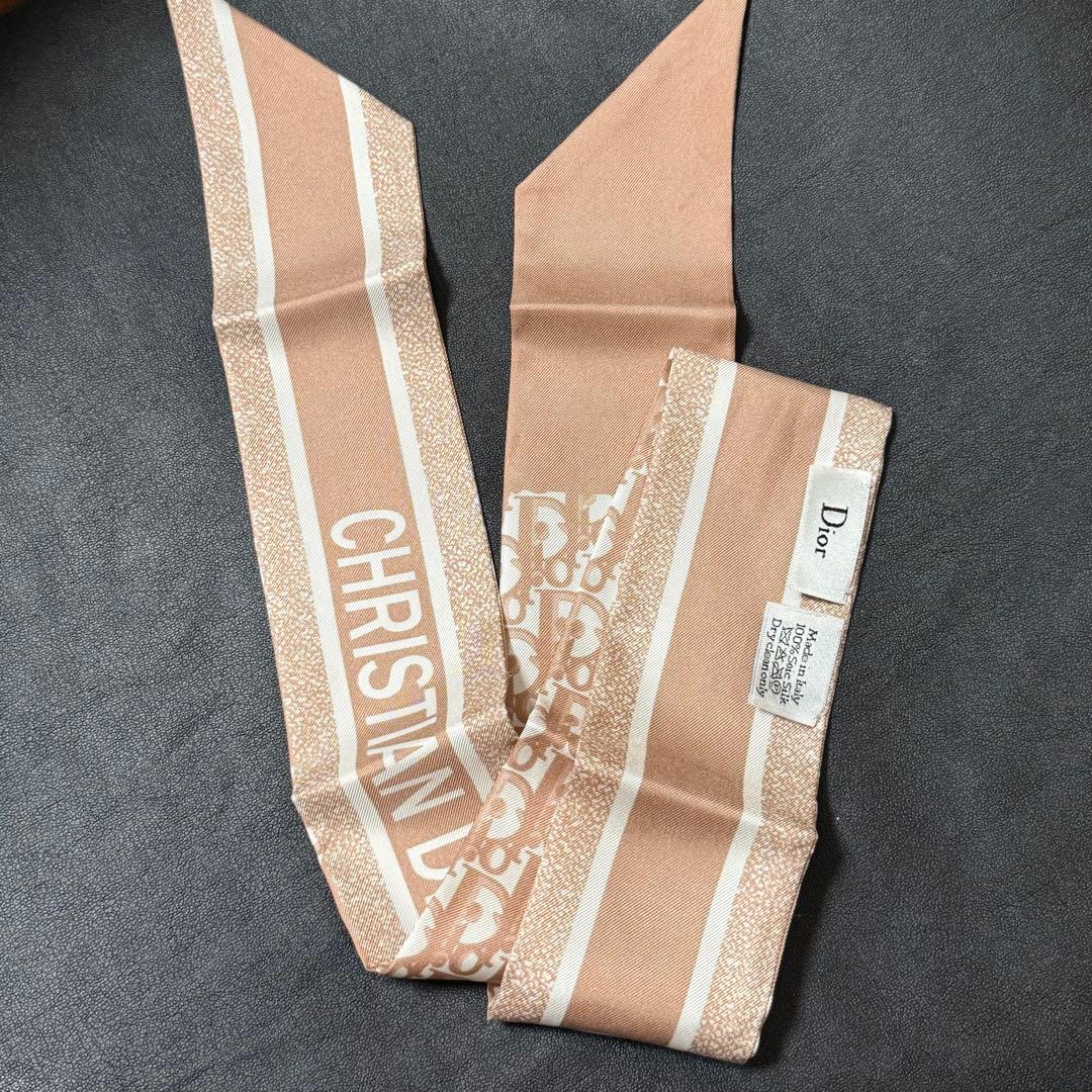 Christian Dior ディオール ミッツァ スカーフ 千鳥