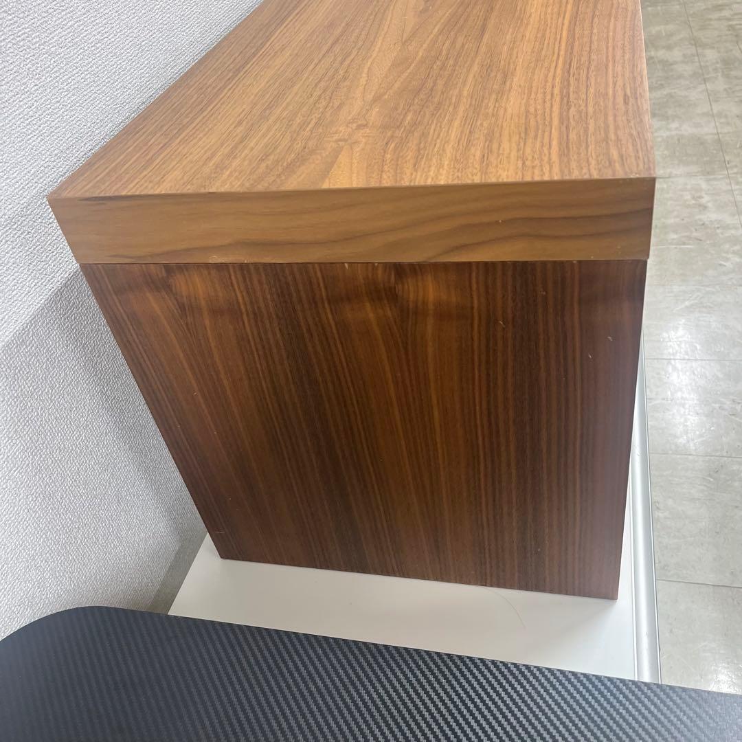 ウォールナット テレビ台 AVボード L字 伸縮 コーナー