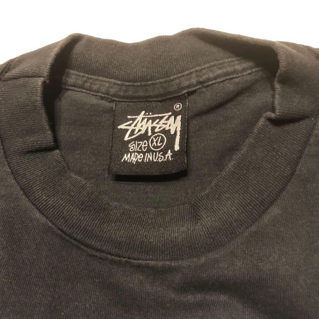 STUSSY × SADE Tシャツ 復刻 USA製 ブラック XL
