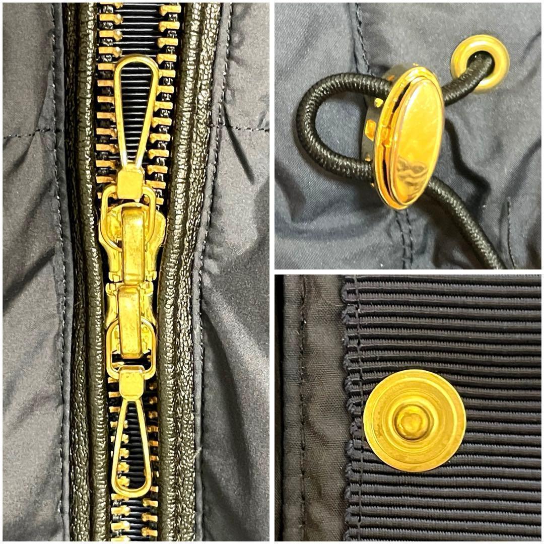 専用【極美品】ナノユニバース 2020AW 西川ダウン ファー ネイビー S