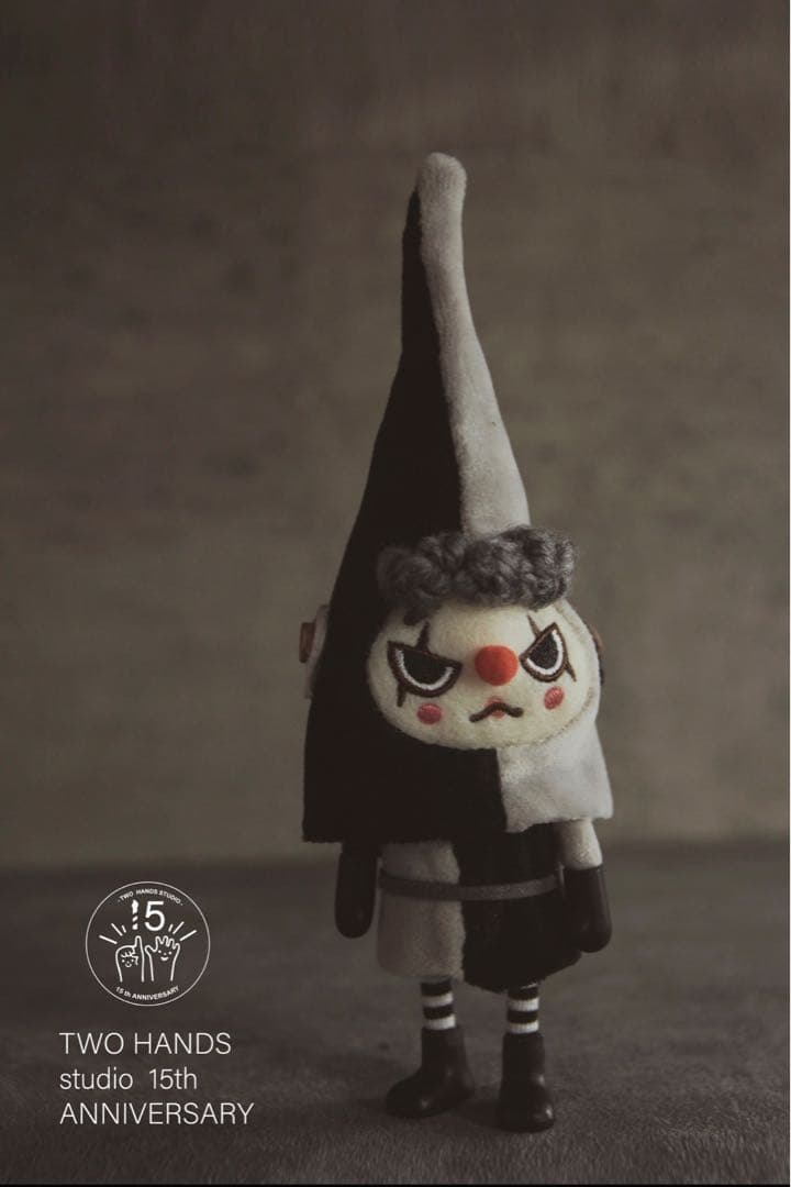 グリーンポスト・妖精　ハンドメイド　フェルト人形　可動　フィギュア　ぬいぐるみ