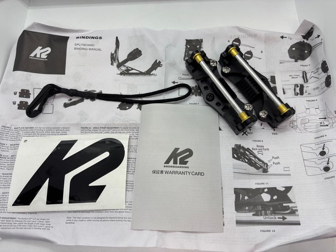 K2 スノーボード ビンディング FAROUT Lサイズ