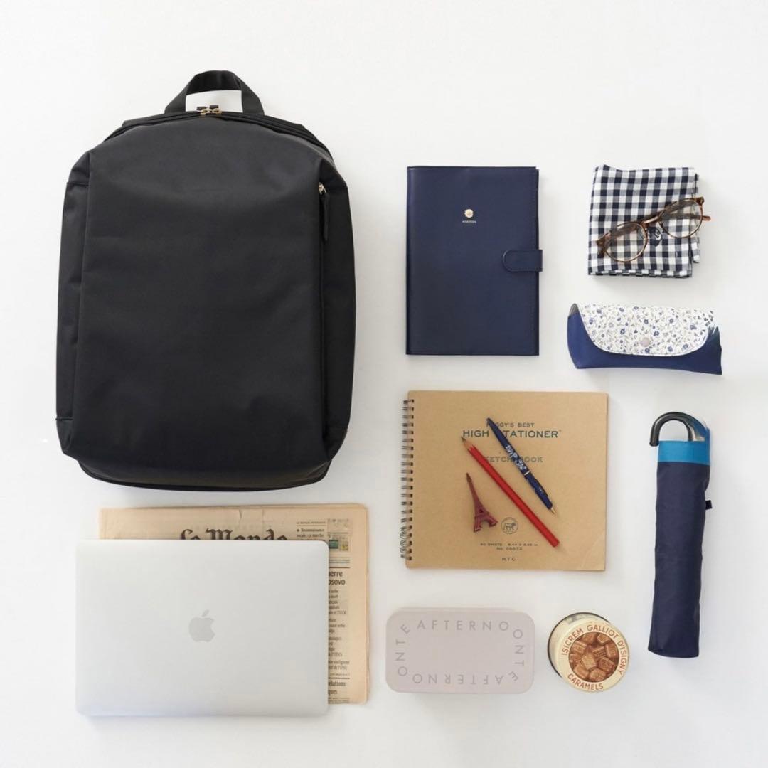 【新品未使用】アフターヌーンティー ワードローブ 無重力リュック M ブラック