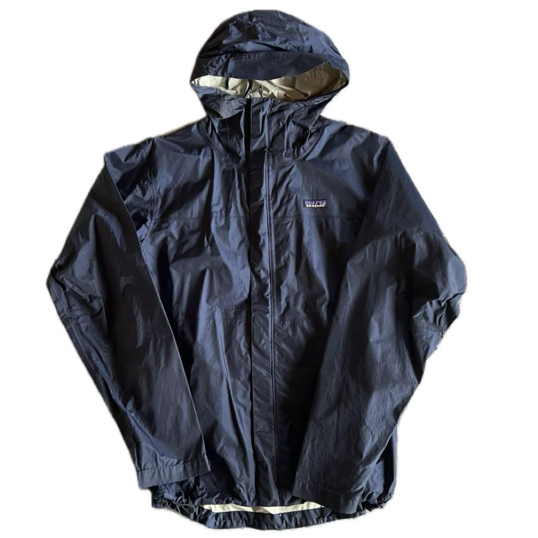 パタゴニアシェルジャケット　マウンテンパーカー90s 人気カラー　ベージュ