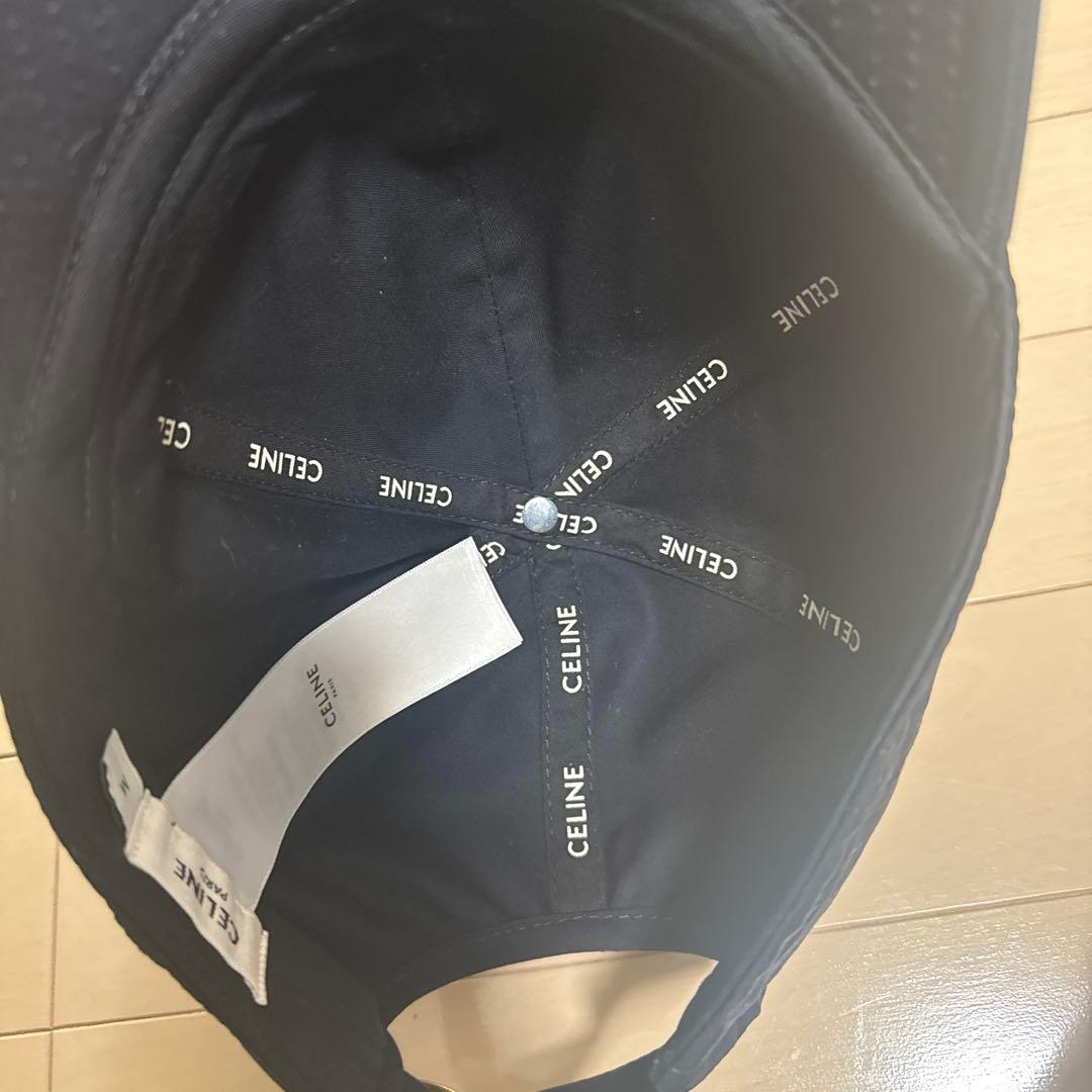 CELINE セリーヌ　トリオンフ　キャップ　ベースボールキャップ　帽子　M