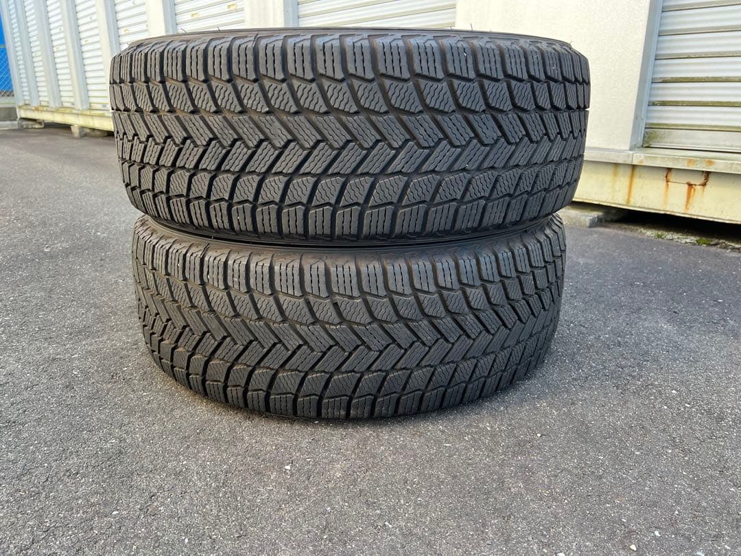 2022年製 中古 ミシュラン 冬タイヤ スタッドレス 225/55R19 2本