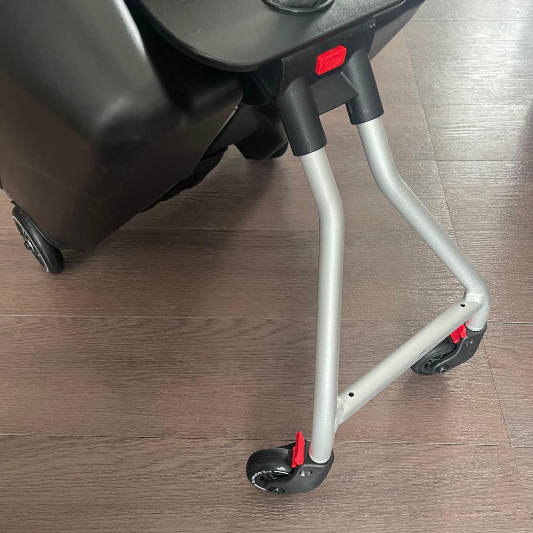 Q-BOX 乗れるキャリーケース　スーツケース　ケース拡張機能付　キャリーカート