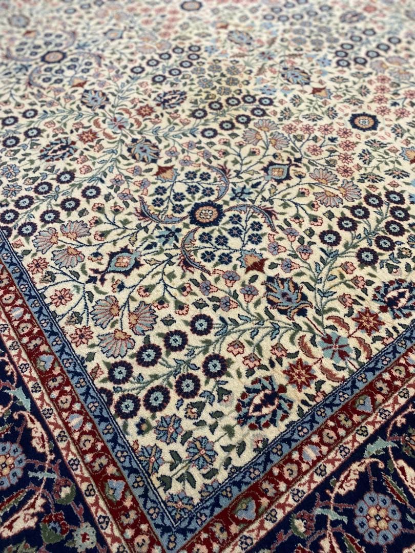 貴重　トルコ絨毯3,07×2,01 =6,17 ヘレケ