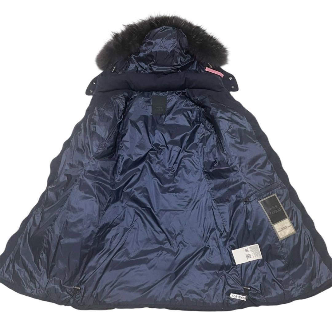 近年　TATRAS タトラス　LAVIANA ラビアナ　ダウン　ネイビー　02