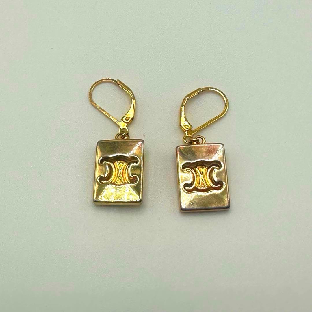 CELENE セリーヌ　トリオンフ　ヴィンテージ　ピアス