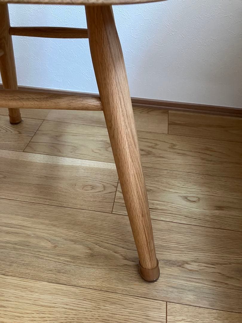 アデペシュ　ハーフラウンドチェア　オーク　ウォルナット　木製　チェア