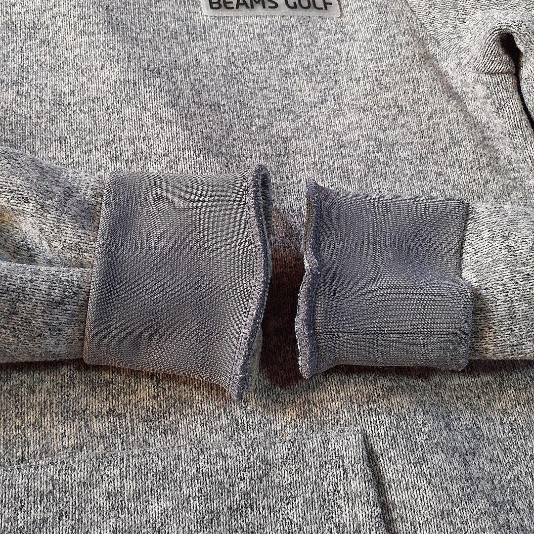 ビームスゴルフ POLARTEC フリース プルオーバープ&パンツグレー系 M